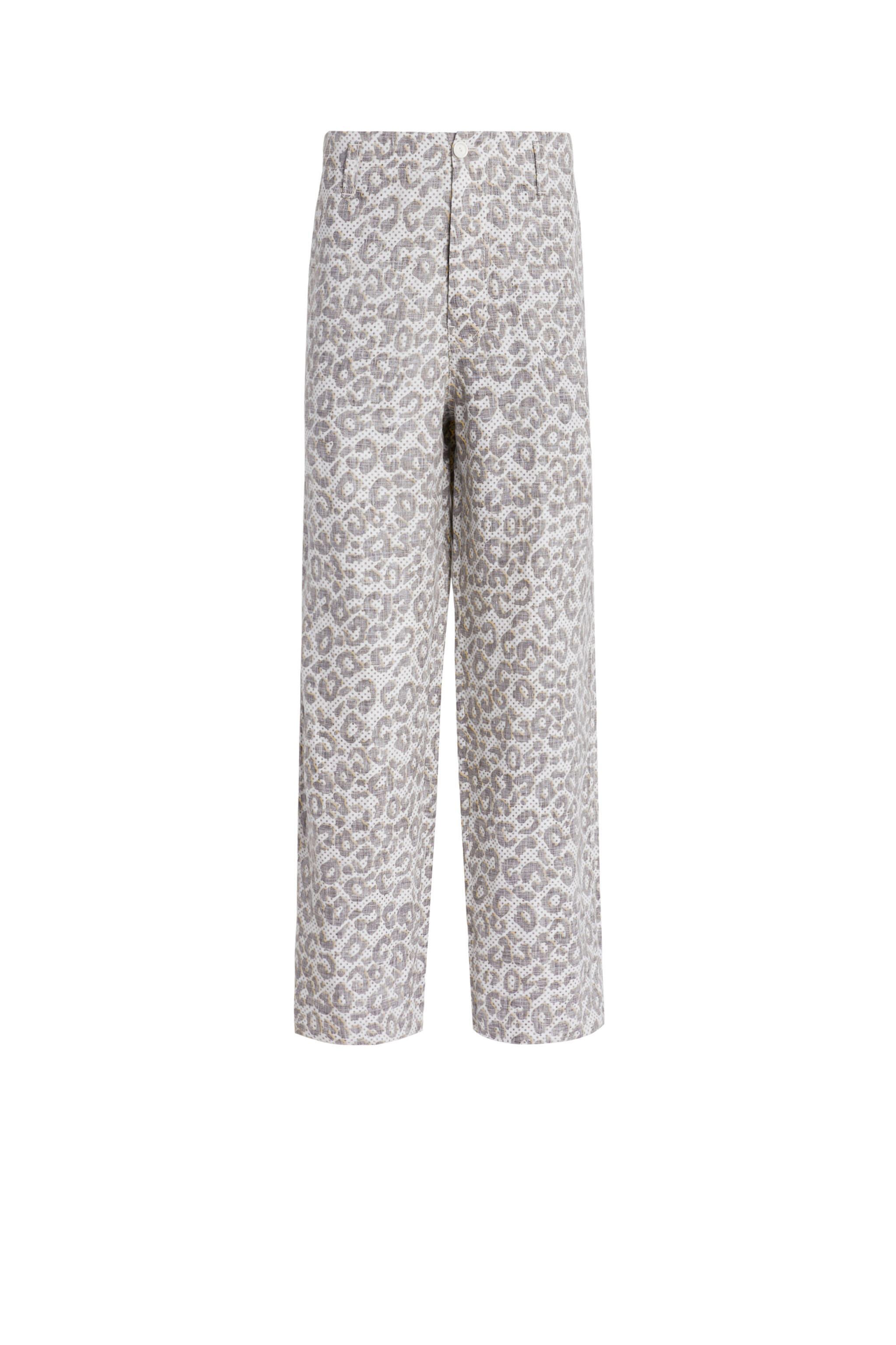 RC Leopard Polka Dot trousers ARAGONITE IMT205-3OQ95