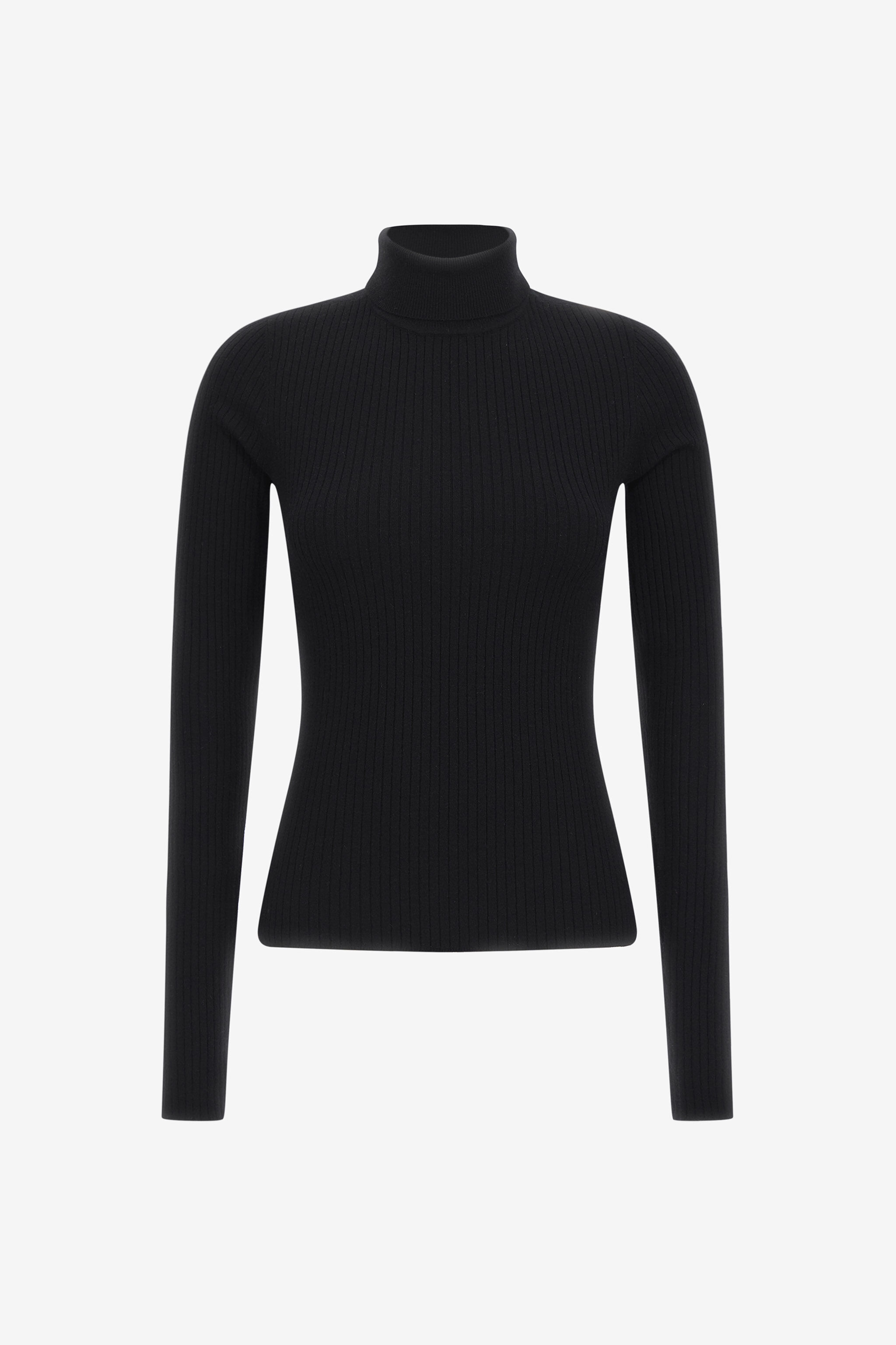 JC Just Cavalli Turtleneck Pullover Negro RKM657-RK351