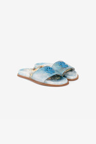 ${brand} Mirror Snake leather slides ${colorDescription} ${masterID}