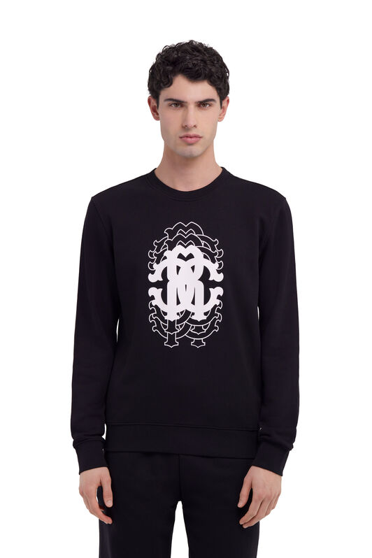 RC Printed sweatshirt Negro NOT66C-CF052