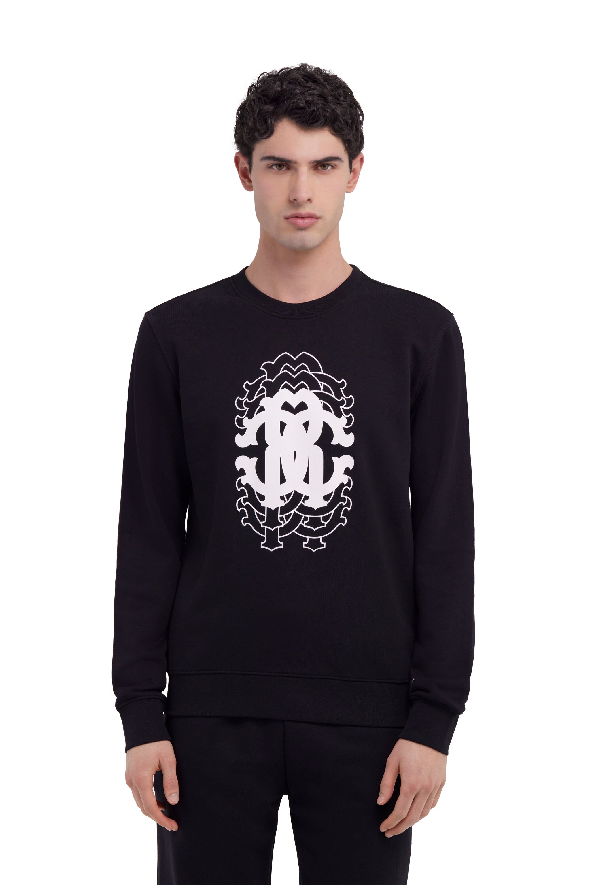 RC Printed sweatshirt Negro NOT66C-CF052
