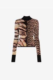 ${brand} Animalier-Jacquard Sweater ${colorDescription} ${masterID}