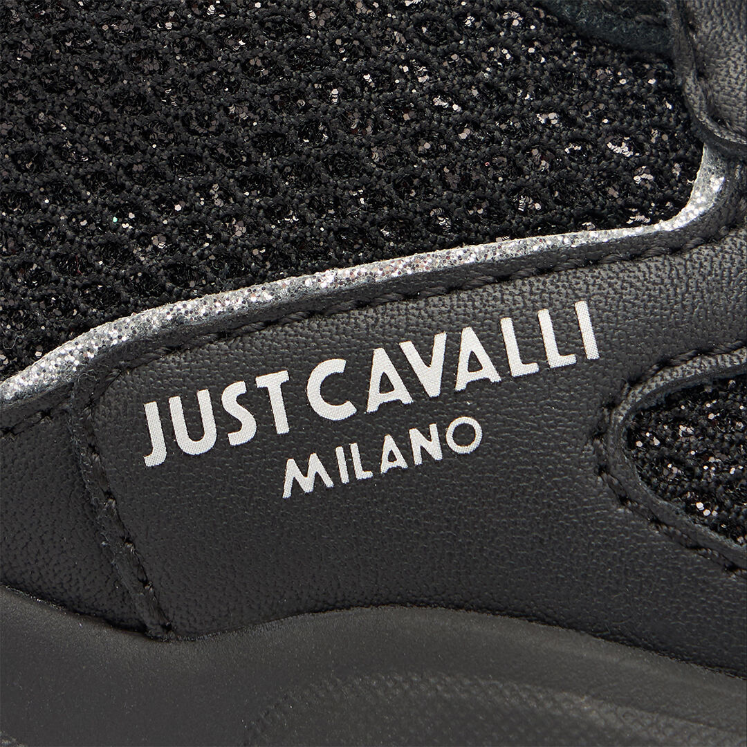 JC Sneakers With Chunky Lug Sole Black UFS034-UF356