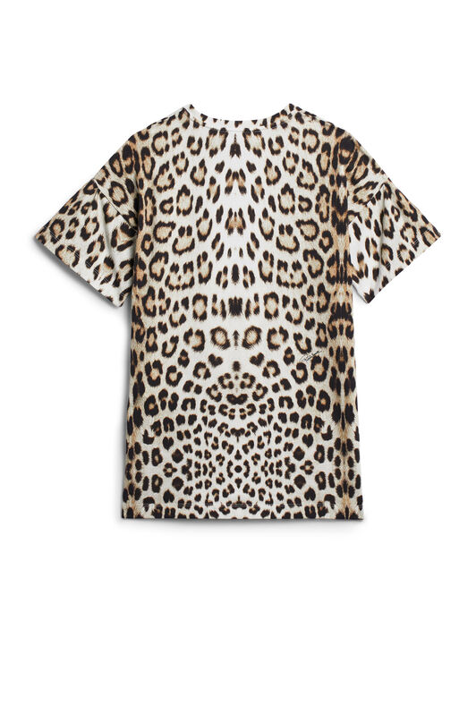JU Logo animalier T-shirt dress JU Logo animalier T-shirt dress BEIGE/MILKY/BLACK IJT141-JFQ64