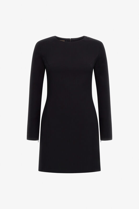 RC Long-sleeve dress with RC Black NOT10B-KU012