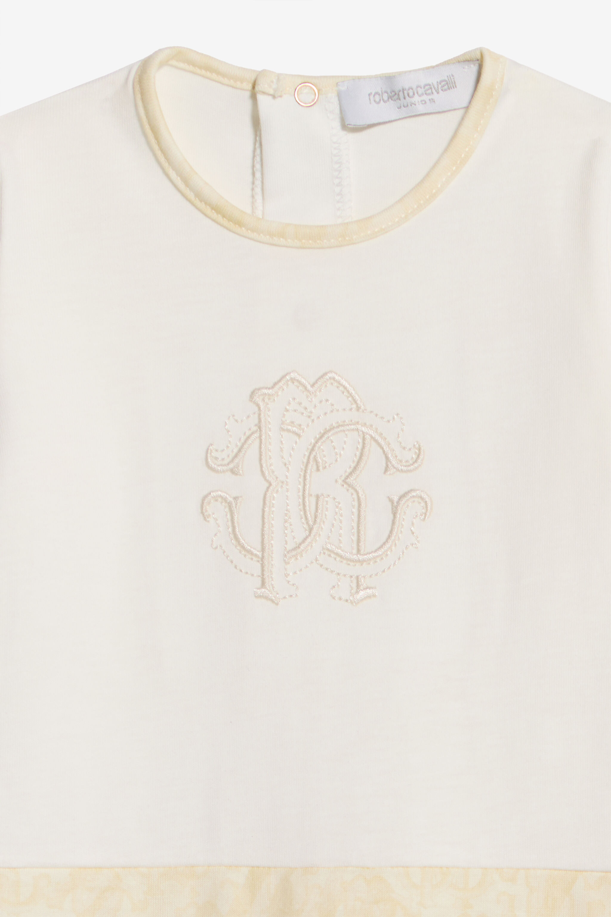 JU Beige Monogram Zebra Print Children Kit IVORY WJT808-JD001