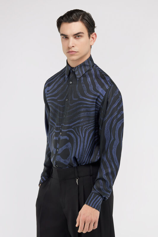 RC Printed Shirt Azul oscuro NOT70B-2NM81