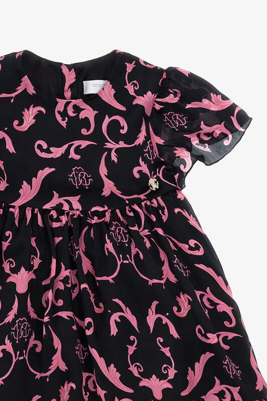 JU Printed Dress Negro SJT176-2NL96