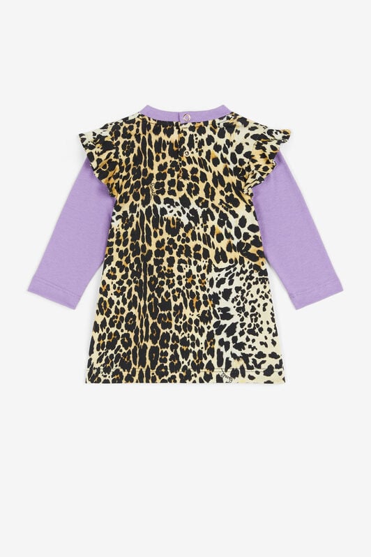 JU Abito con stampa Leopard JU Abito con stampa Leopard Viola NJT153-JMC48