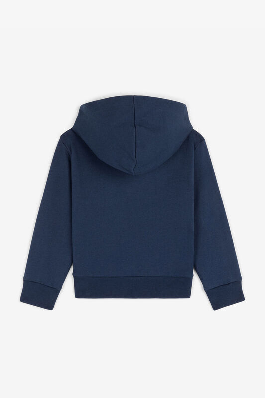 JU RC Monogram Cotton Hoodie Dark blue RJT909-CF050