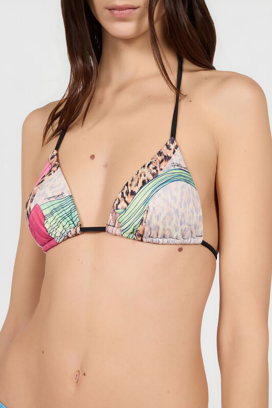 JC Multicolor Flower Print Bikini MULTICOLOR SCURO UFM019-UF269
