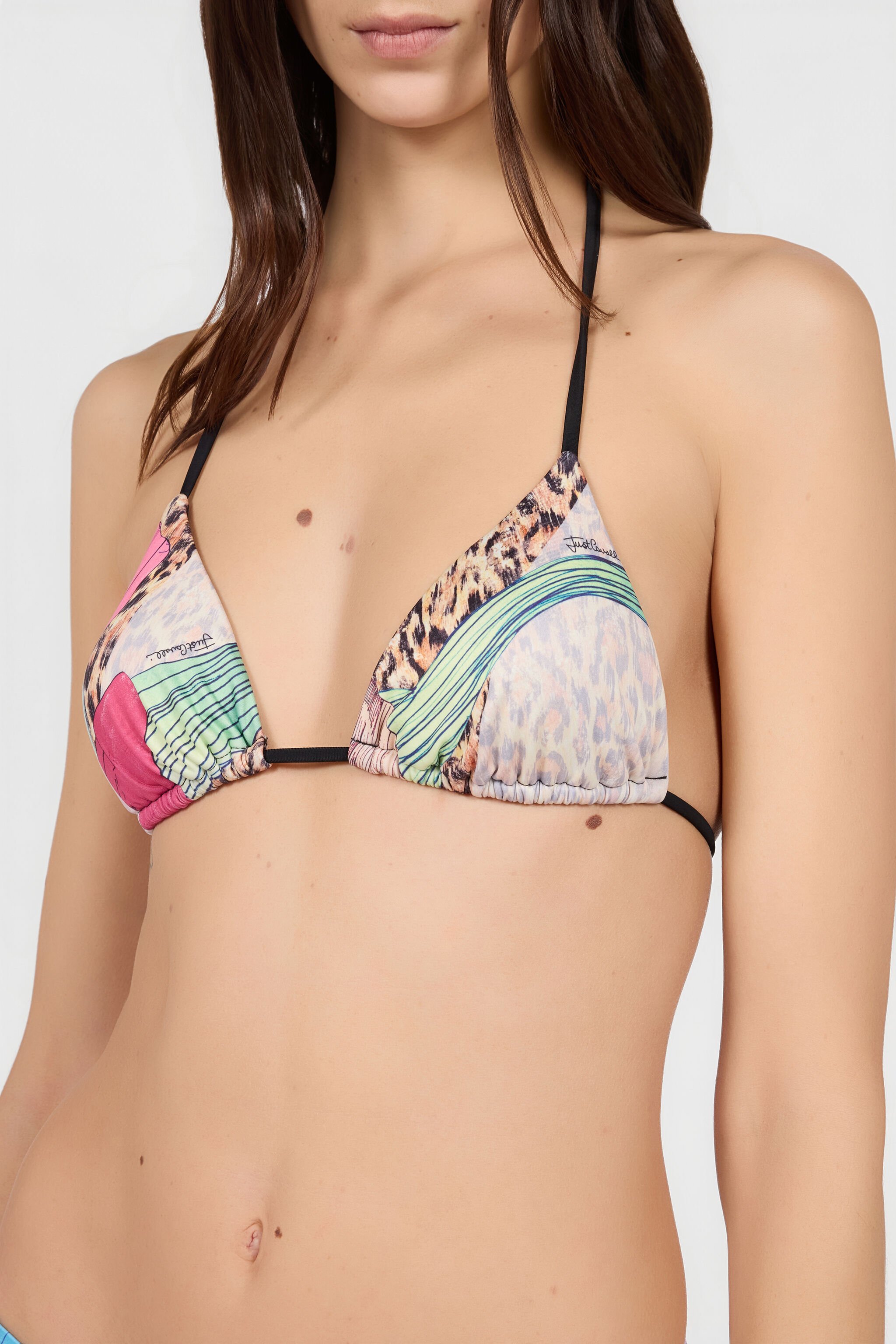 JC Multicolor Flower Print Bikini MULTICOLOR SCURO UFM019-UF269