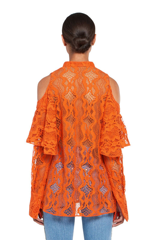 RC Camicia in pizzo con spalle scoperte RC Camicia in pizzo con spalle scoperte ORANGE IQT710-RP064