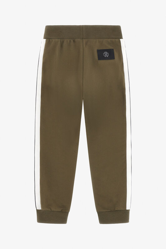 JU Sweatpants With Side Bands MILITARY GREEN TJT20E-CF050