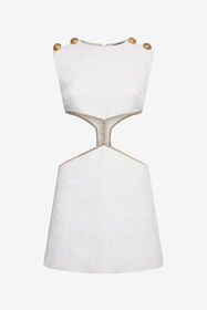 ${brand} Mini-Kleid mit Wall-Print und Cut-Outs ${colorDescription} ${masterID}