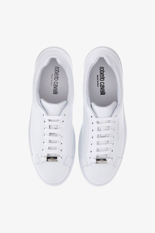RC Sneakers with Monogram RC White NOS00A-PNO01