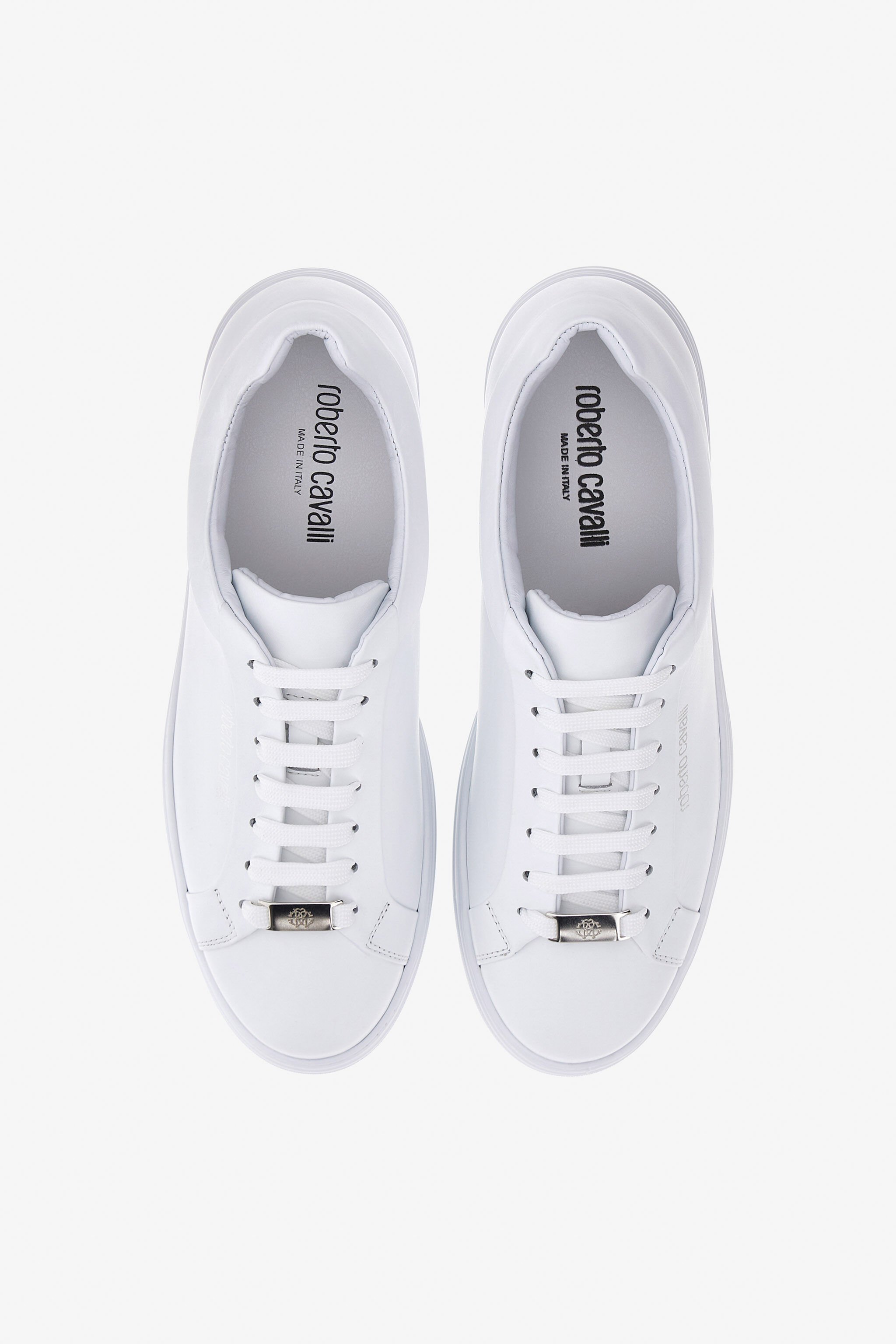 RC Sneakers with Monogram RC White NOS00A-PNO01