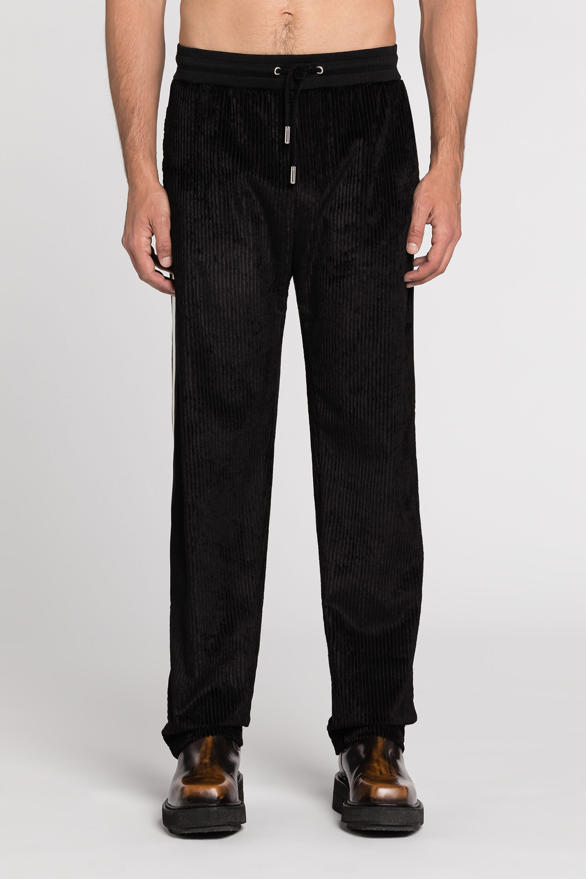 RC Mirror Snake-Patch Track Pants Black RRT25L-VL220