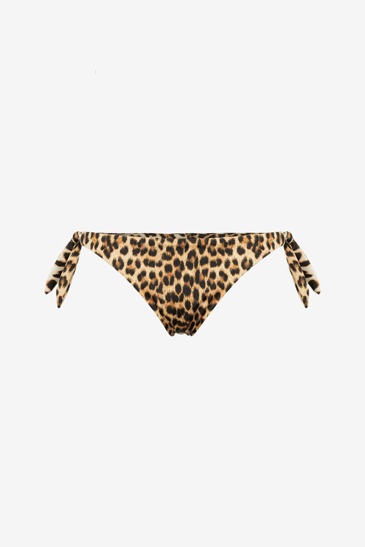RC Slip bikini con stampa Marrone chiaro OQW21C-HVD02