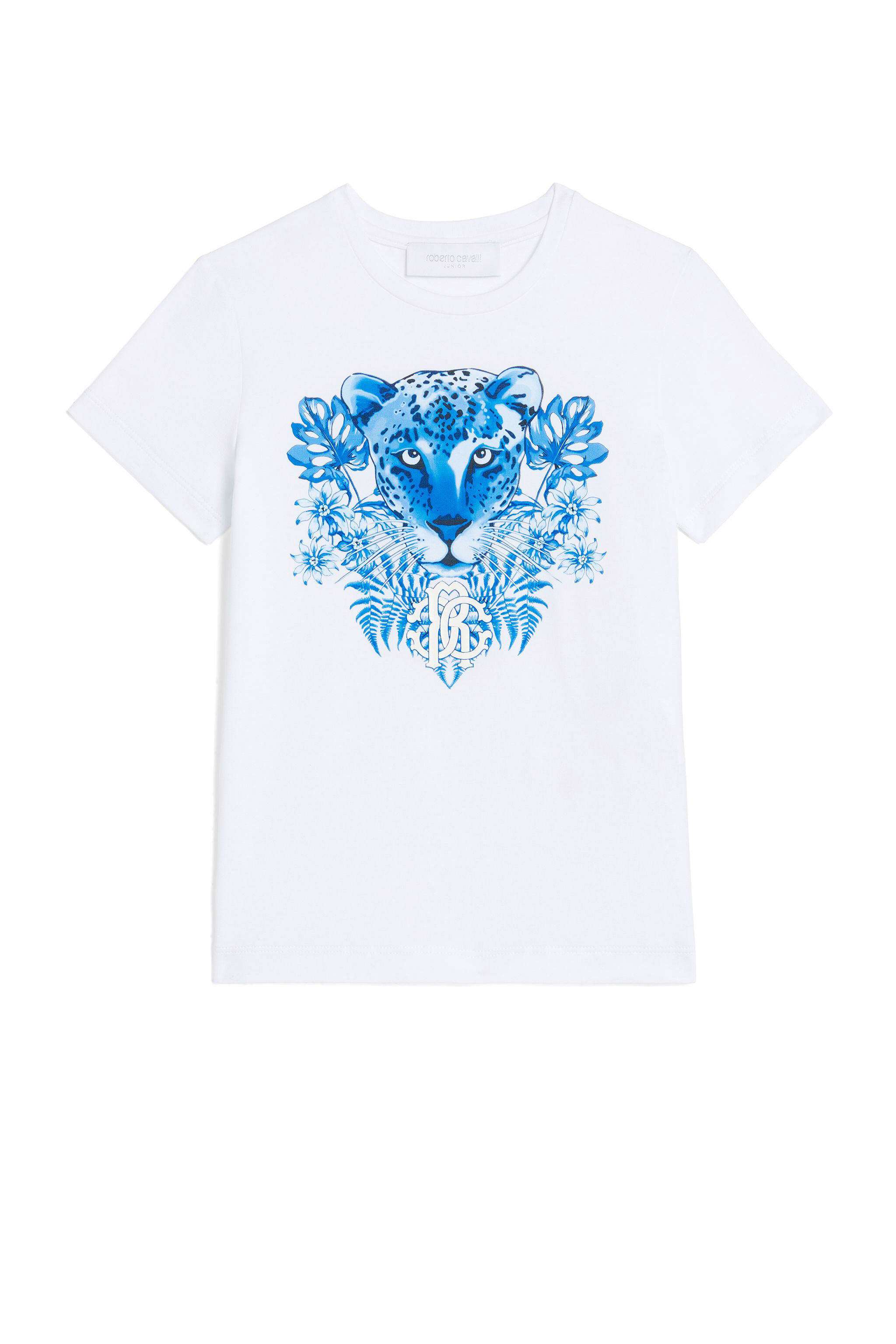 JU T-shirt à imprimé Water Safari WHITE MJT602-JV025