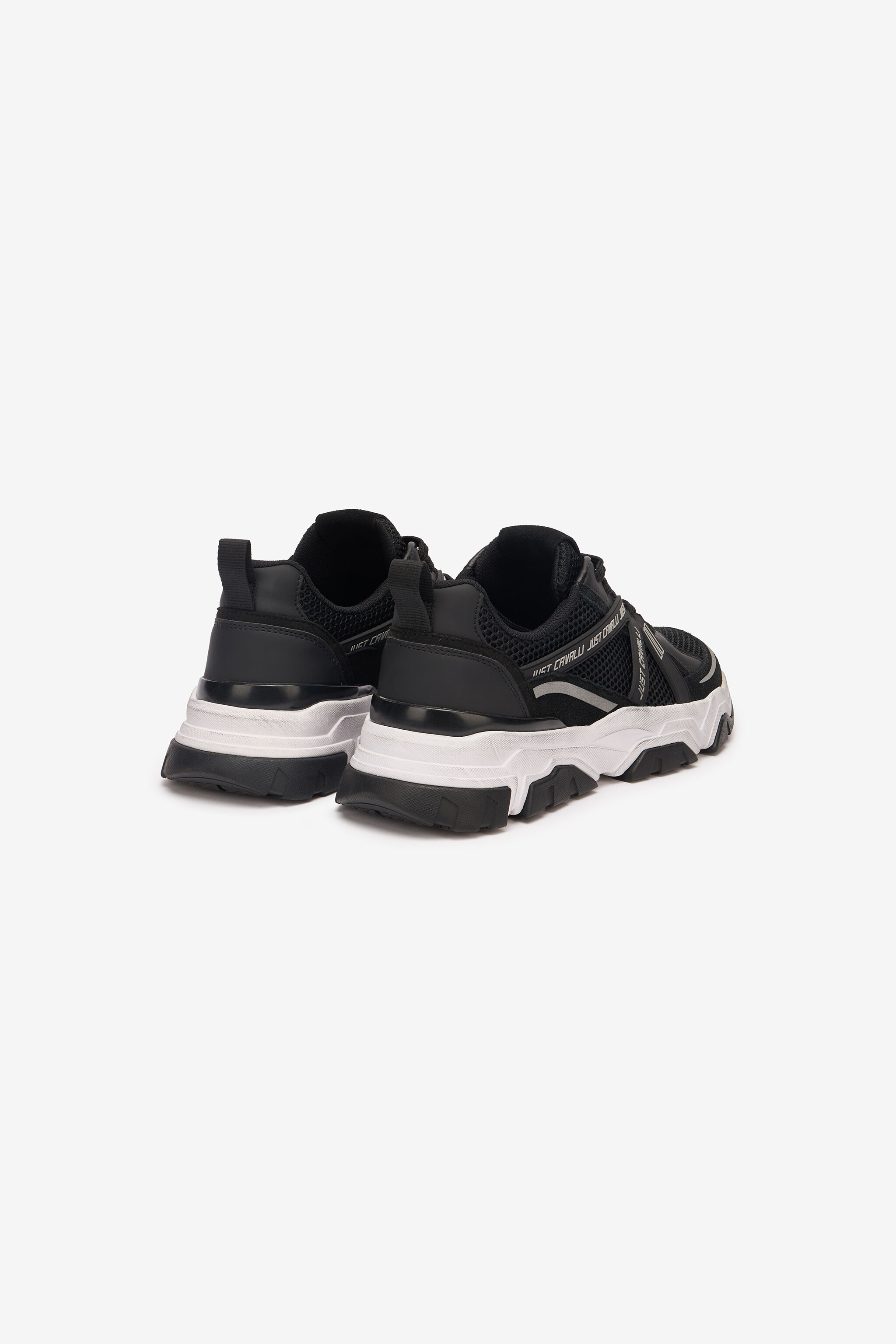 JC Zapatillas Con Inserciones Con Logotipo Negro UFS018-UF293