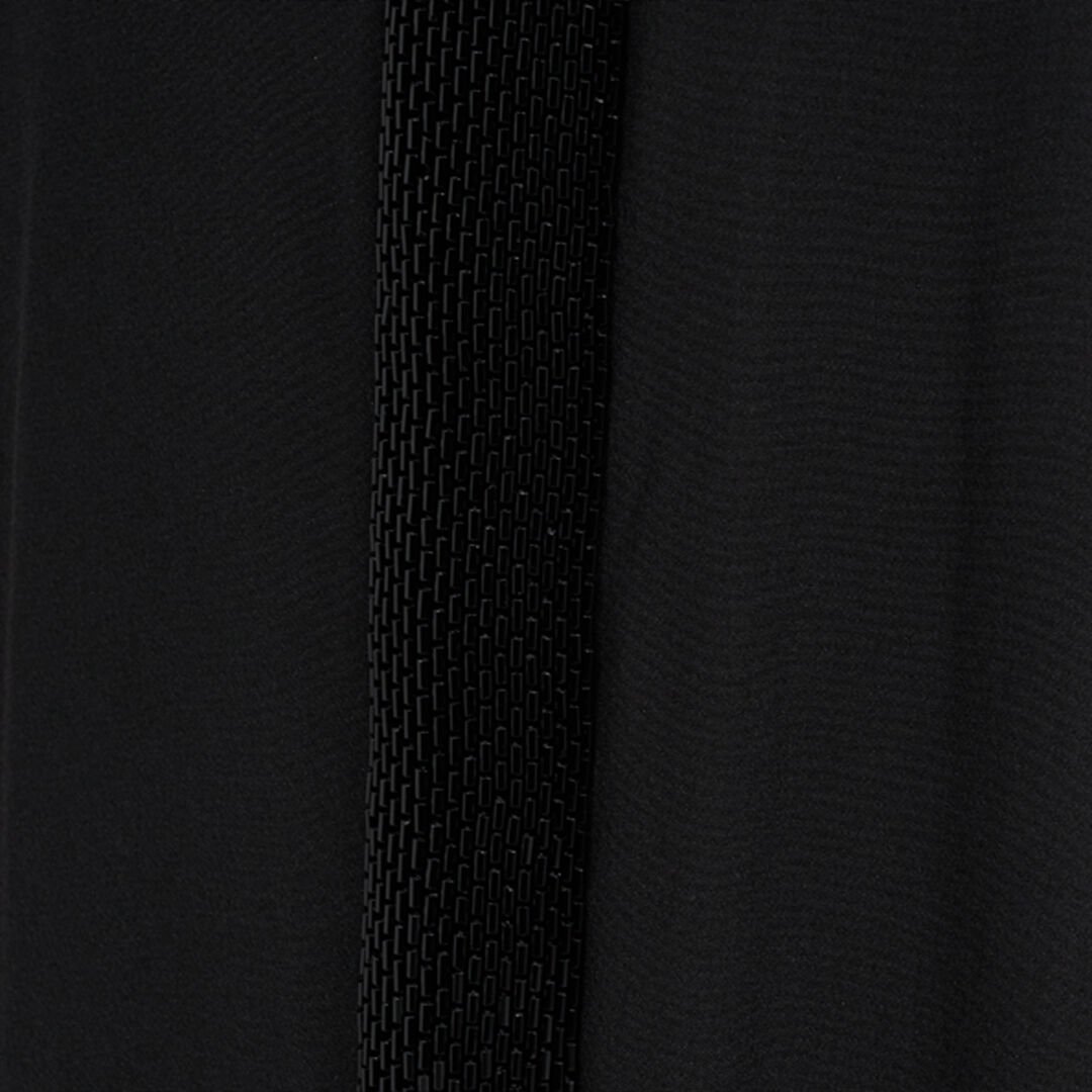 RC Silk palazzo trousers BLACK WKR211-SY001