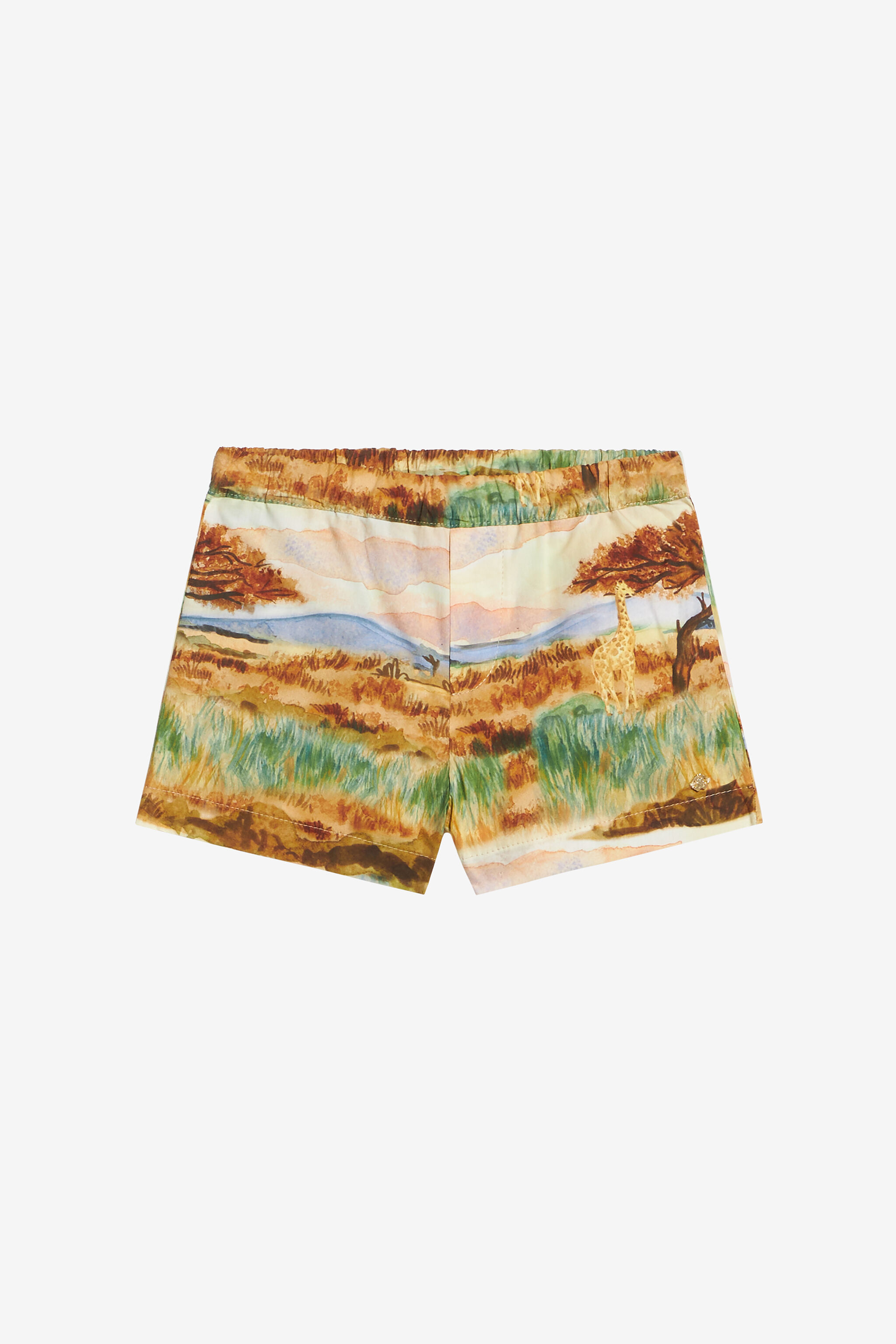JU Shorts Con Stampa Safari Marrone chiaro UJT220-7MO40