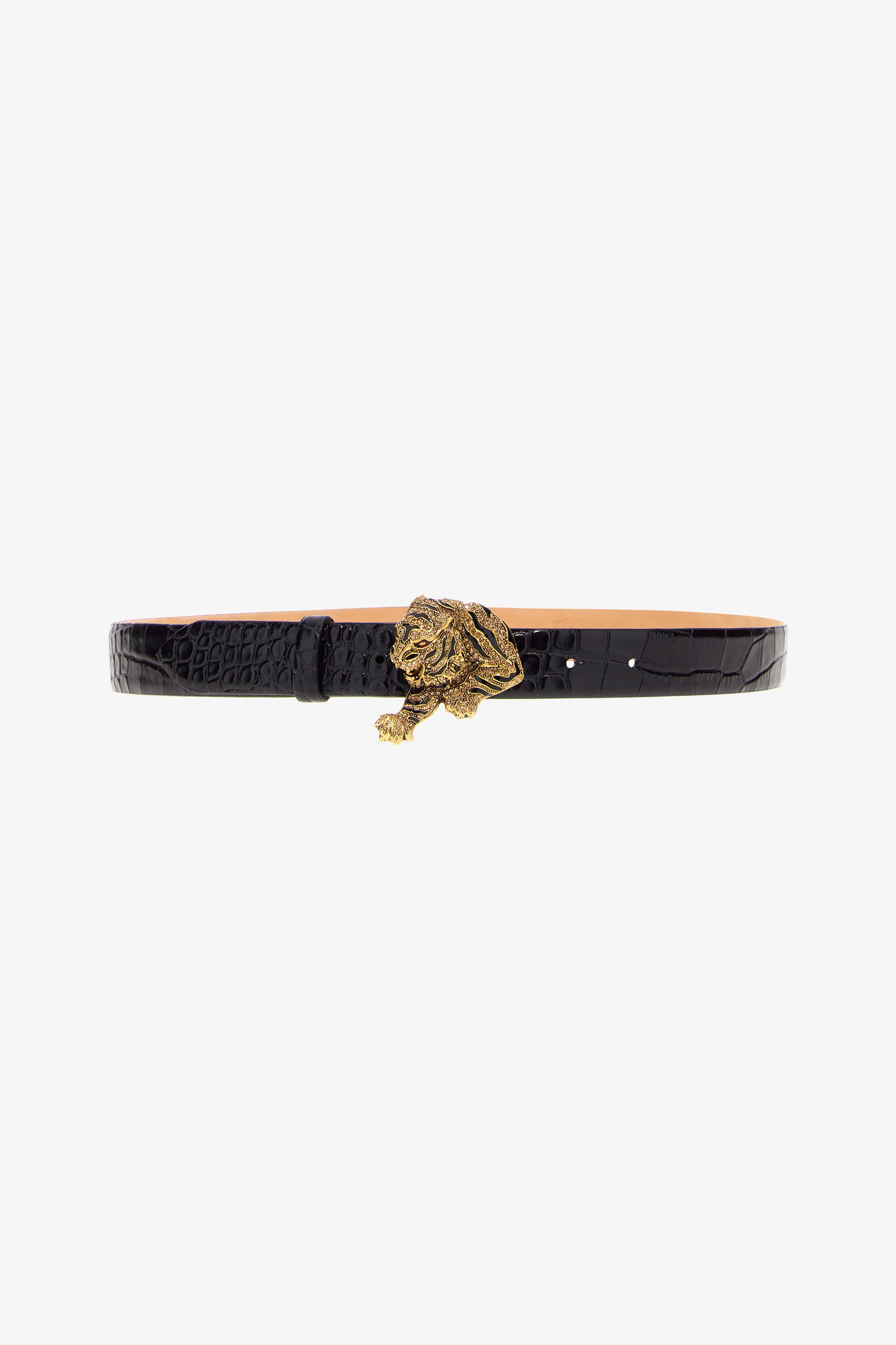 RC Belt with gold buckle Black TKC002-PZ975