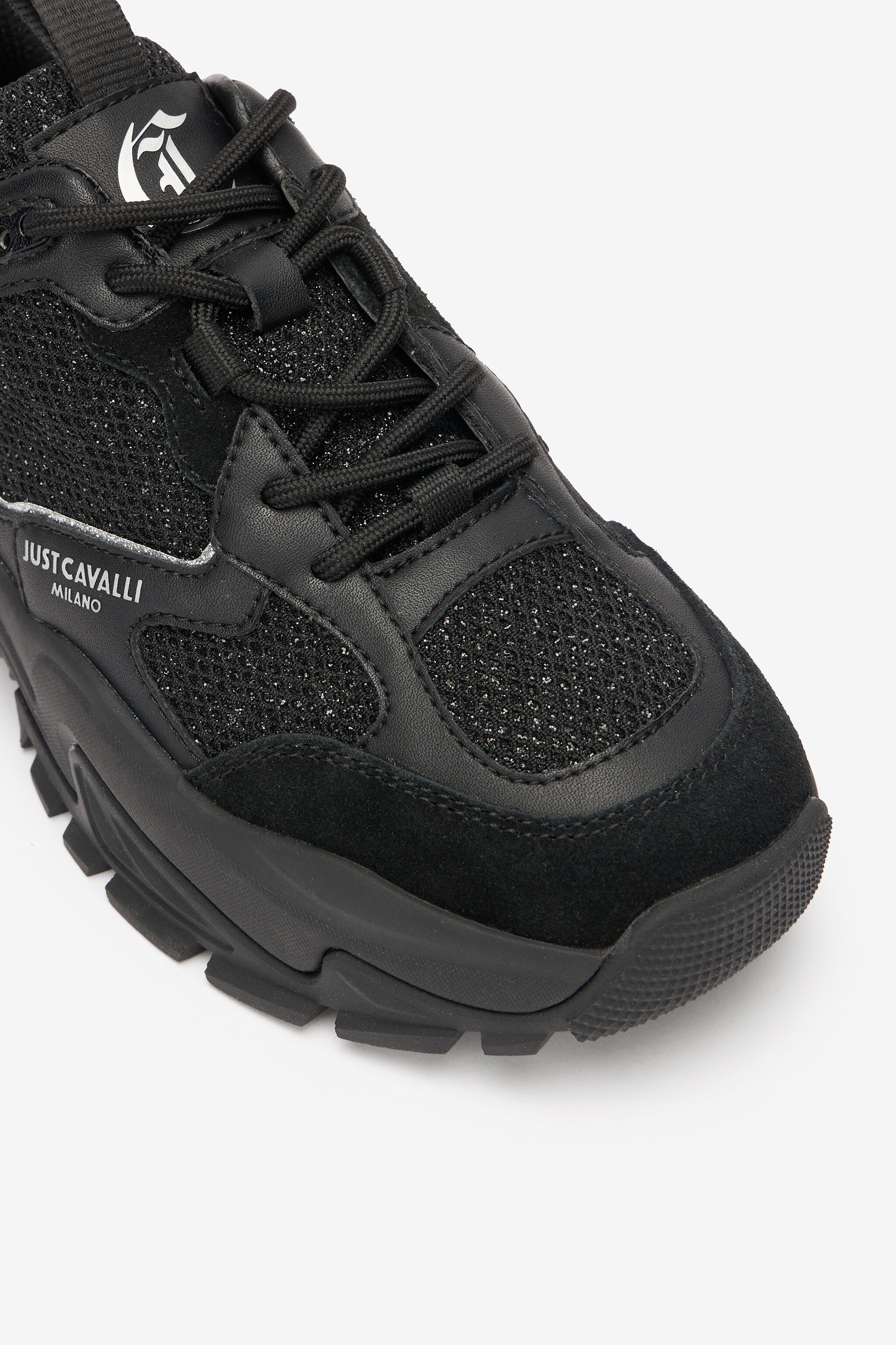 JC Sneakers With Chunky Lug Sole Black UFS034-UF356
