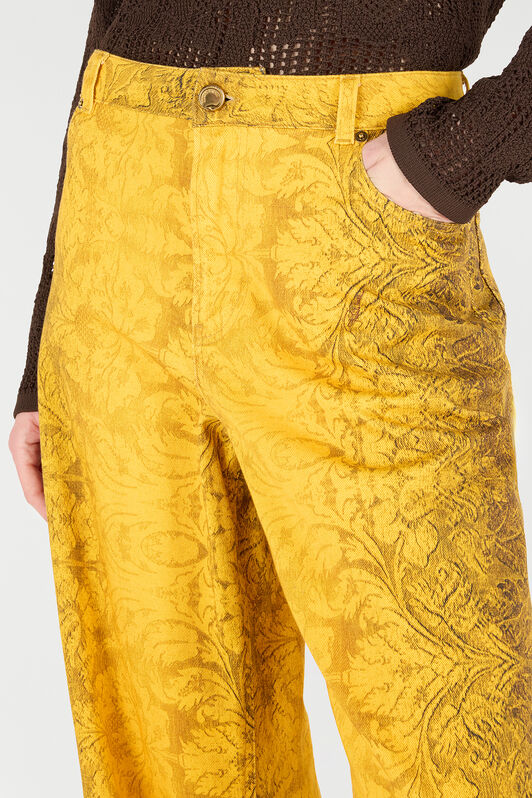 RC Pants with Brocade Print OCRA VKJ207-DAP77