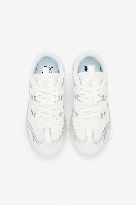 JC Weiße Sneaker mit Chunky-Sohle 003+900 UFS025-UF300