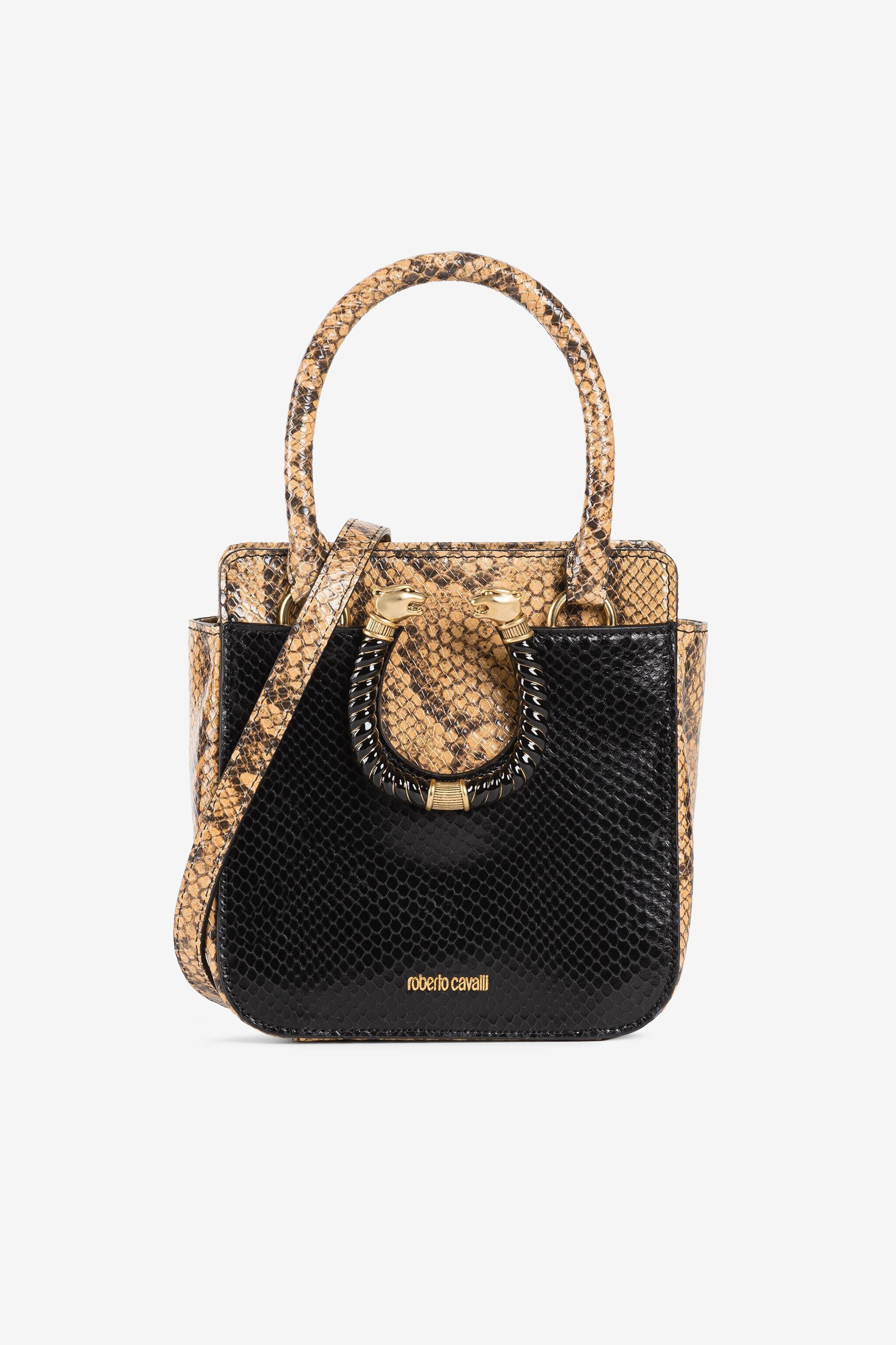 RC Snakeskin-effect tote bag NOCCIOLA QKB005-PZ181