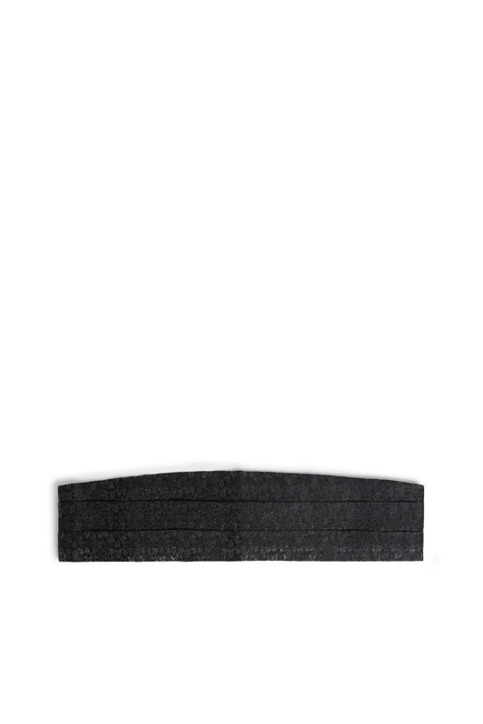 UG Ceinture smoking noire et grise BLACK/GREY IYZ03V-SE111