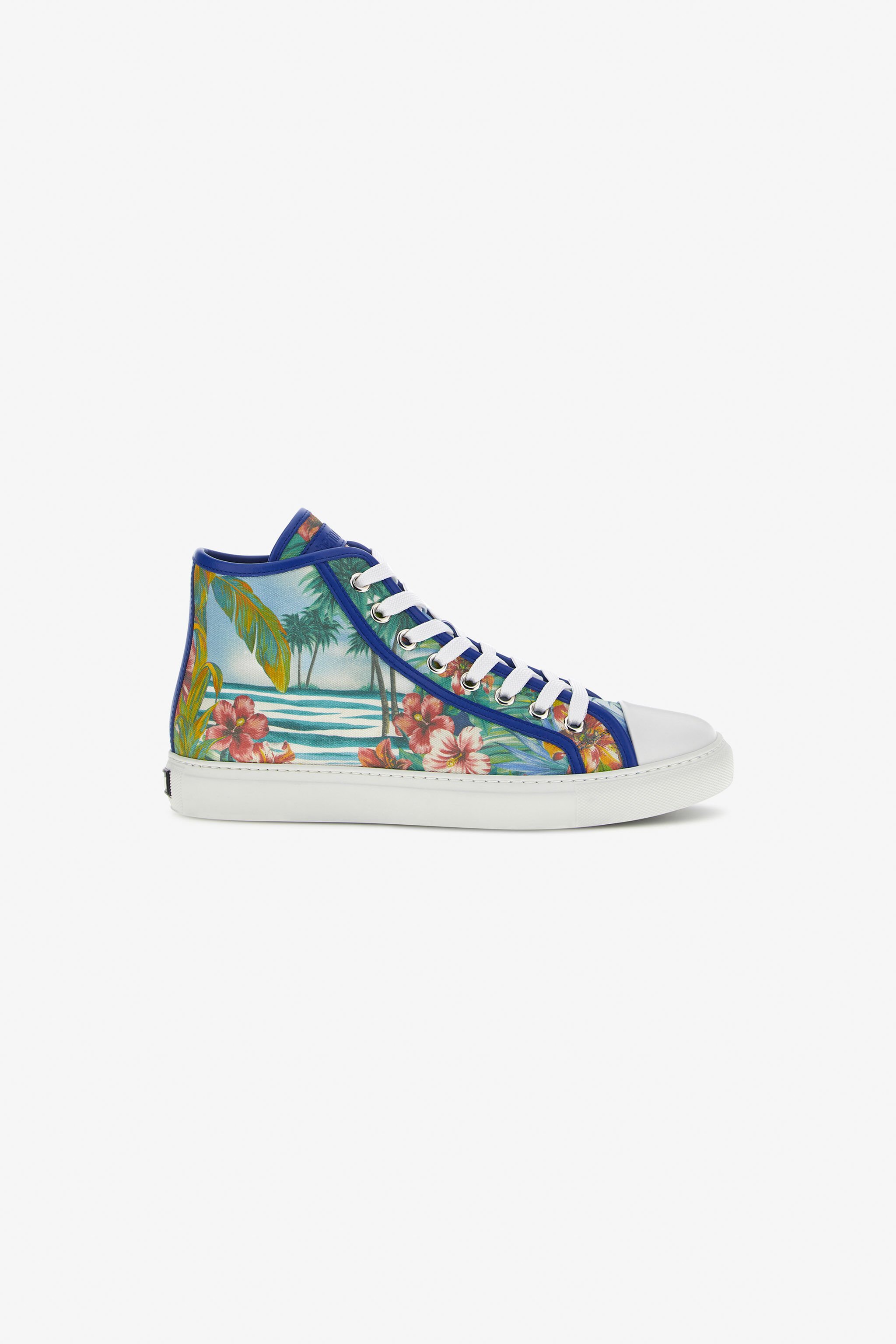 RC Sneakers stampa Hawaii Azzurro SRS039-5TL63