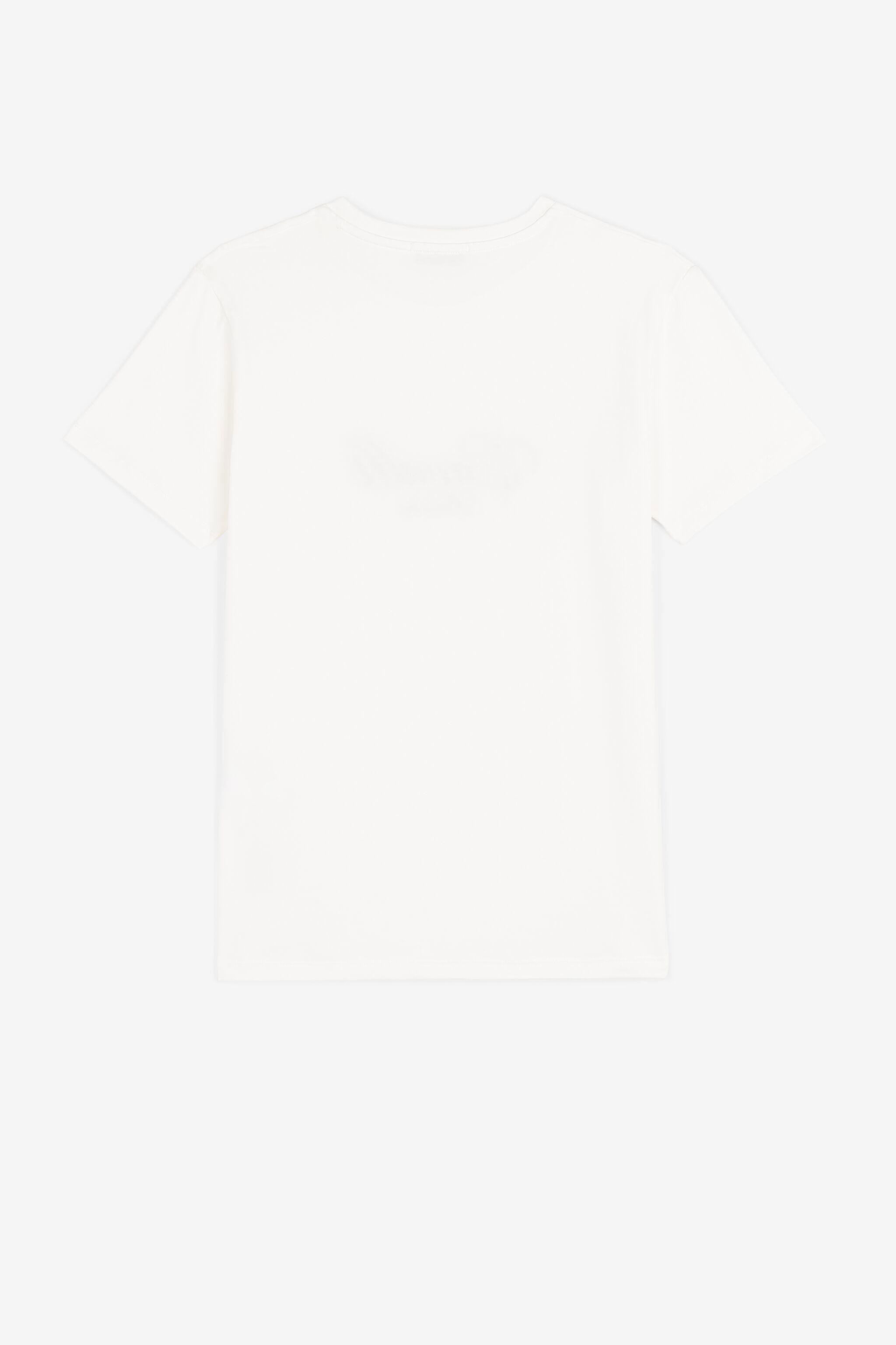 JU Logo-embroidered T-shirt White PJT60D-JV025