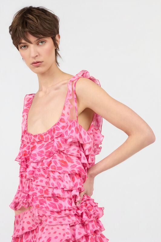 JC Mini Abito Stampa The Jaguar Kiss CARNATION WFT276-WF674