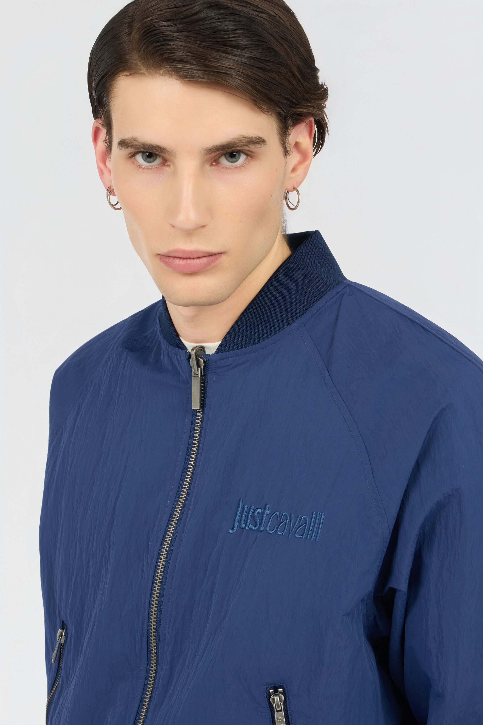 JC Giacca Stampa Tropical Garden NAVY WFT129-WF185