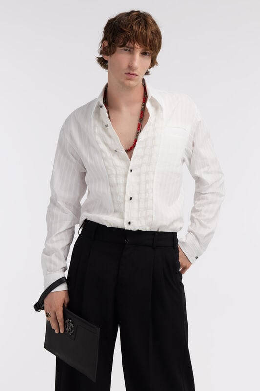 RC Camicia con pettorina Bianco SRT712-CH001