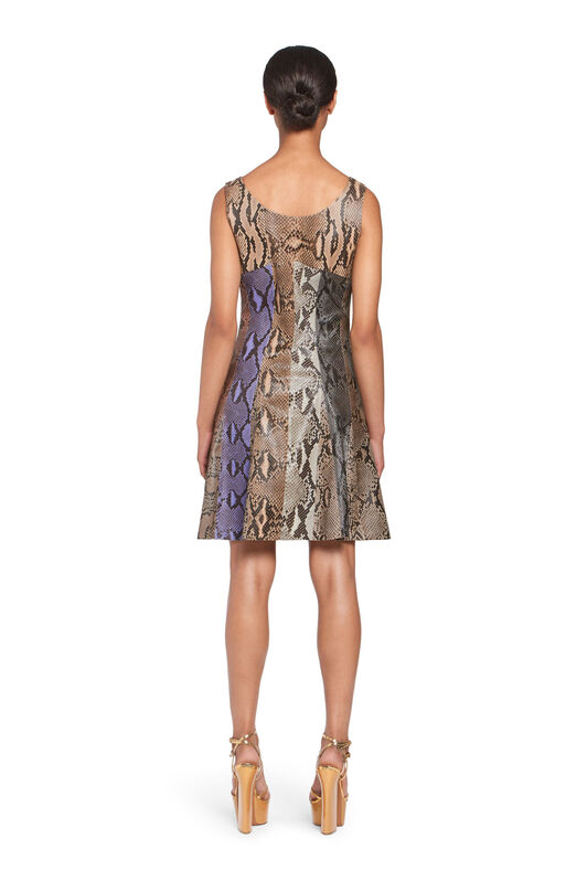 RC Snakeprint leather dress RC Snakeprint leather dress MULTICOLOR IQP102-UB001