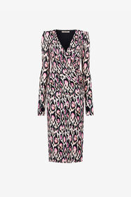 ${brand} Jaguar-Print Dress ${colorDescription} ${masterID}