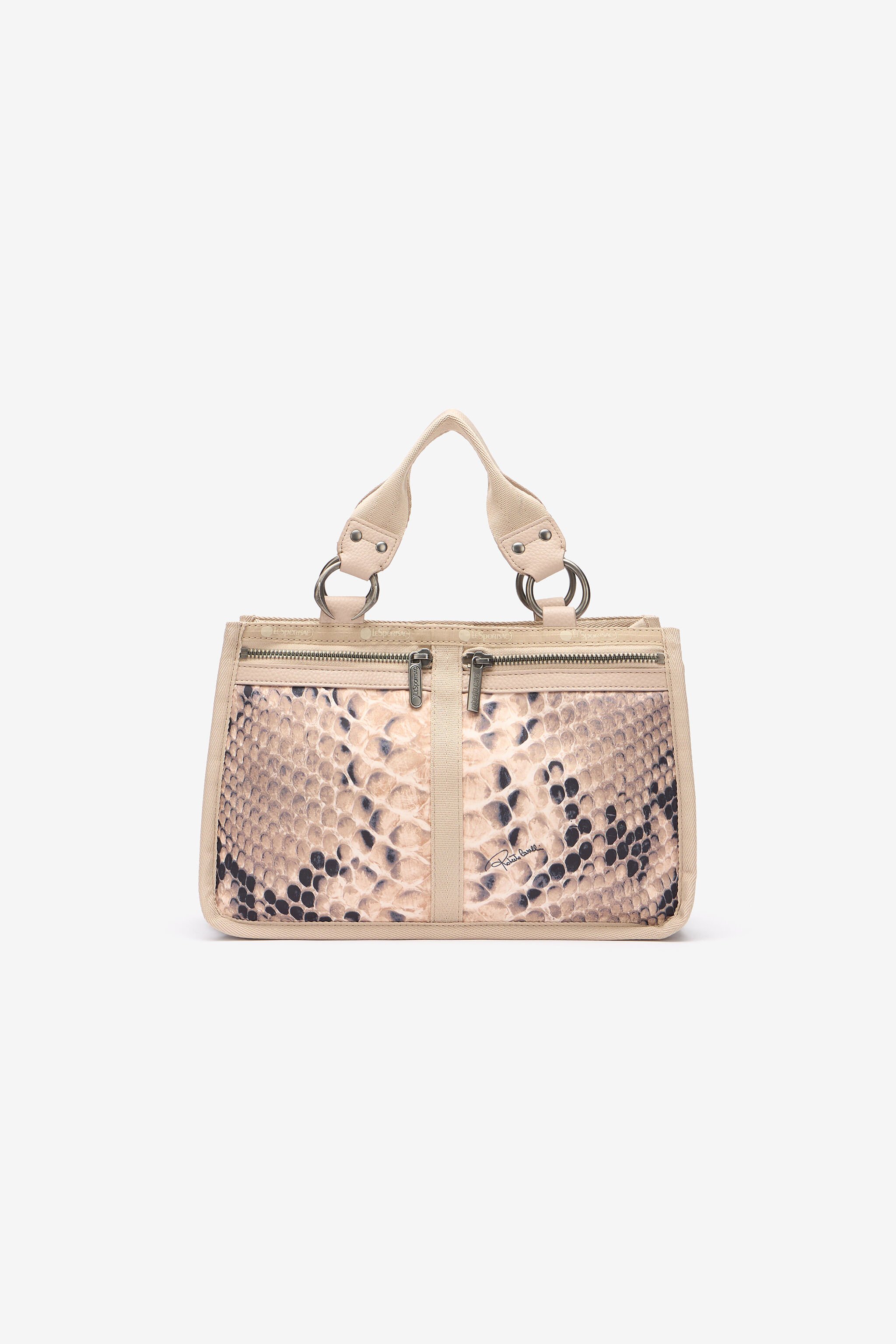 RC Borsa Milano Con Stampa Marrone chiaro ULL008-IL020