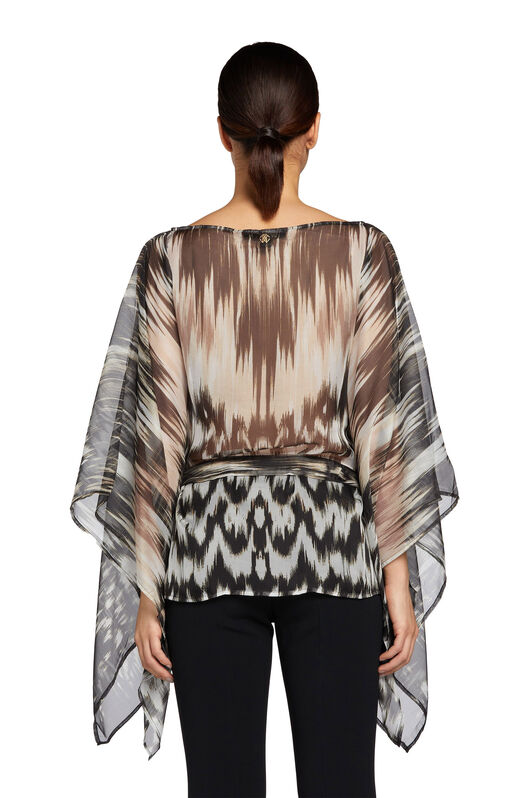 RC Batik-Print Kaftan Top RC Batik-Print Kaftan Top BIANCO/BEIGE FST711-1OA44