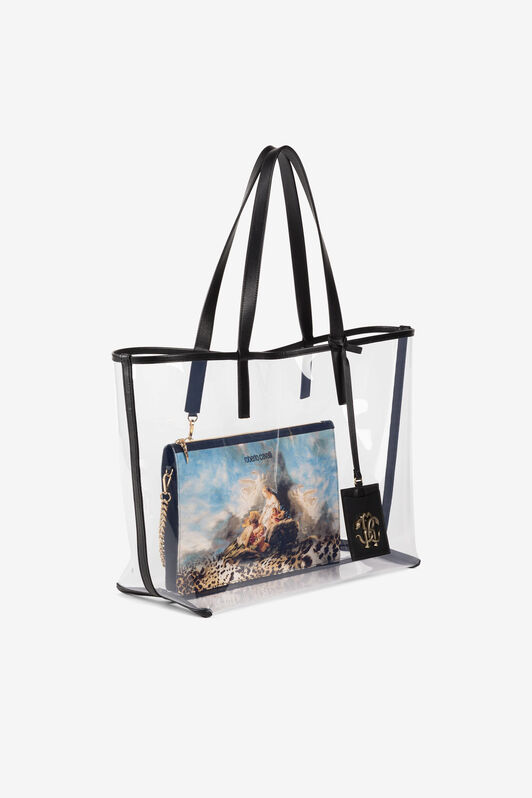 RC Painting-Print Tote Bag Light blue RYB001-AB302