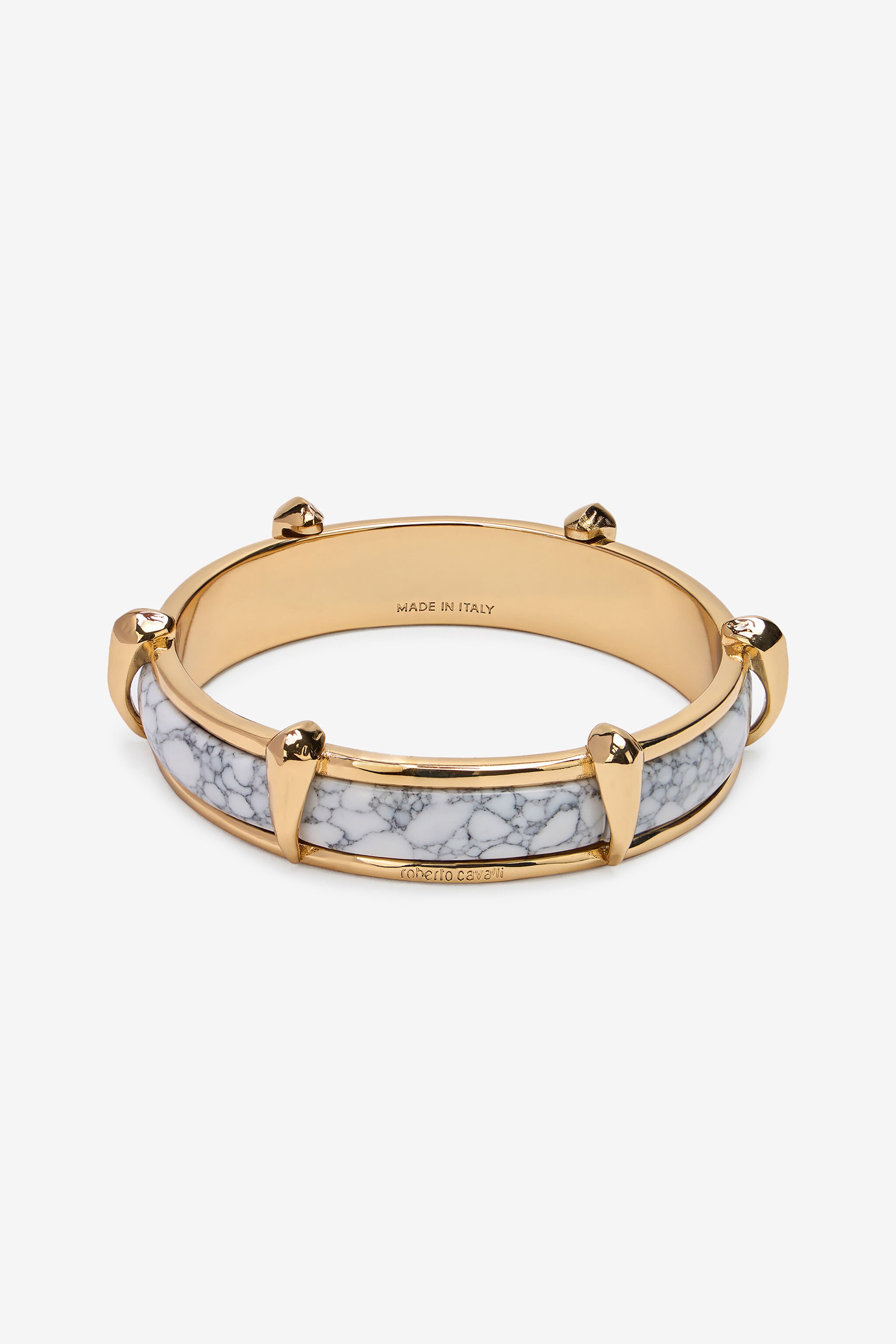 RC Pulsera Rígida Efecto Mármol Gris TWG004-AM002
