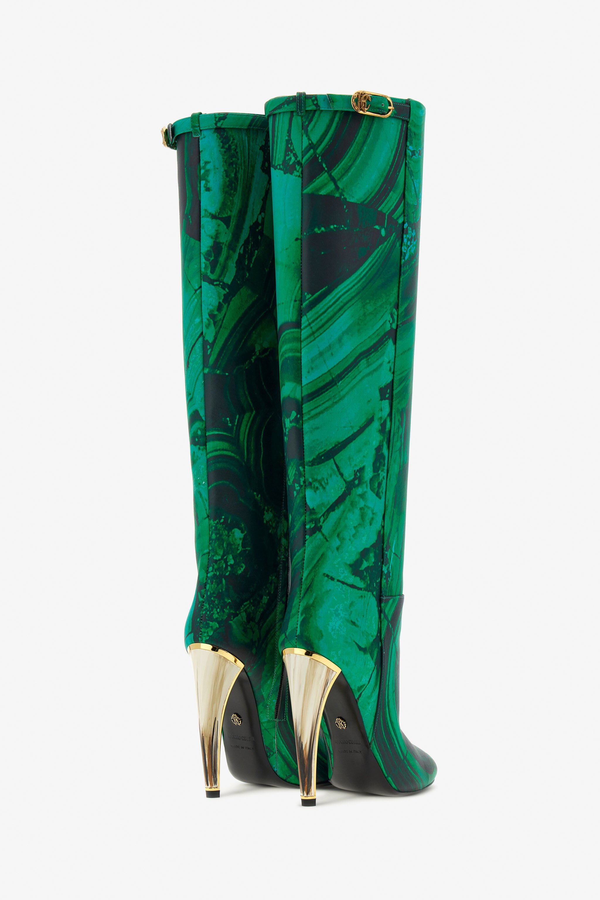 RC Stivali con stampa Malachite Verde TKS015-PZS76