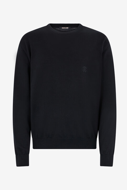 RC Cotton sweater Black UMM608-WH003