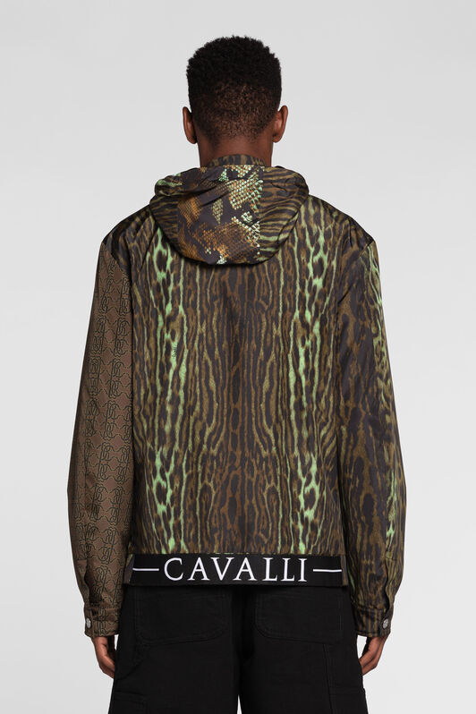 RC Patchwork-Print Coat RC Patchwork-Print Coat MILITARY PRT511-9ME65