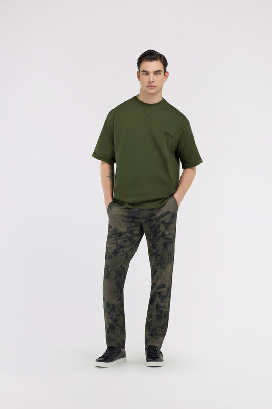 RC Hawaii Green printed trousers Dark green SRT220-3NI84