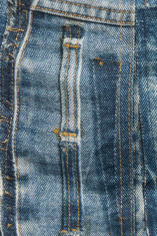 RC Patchwork Capsule Collection Denim Jacket Blue UWJ450-VT001