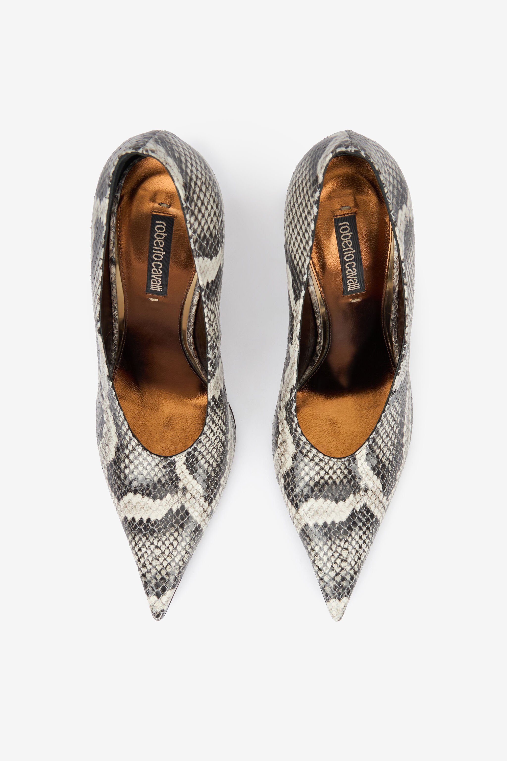 RC Pumps With Python Print Light Brown VKS120-PZ407